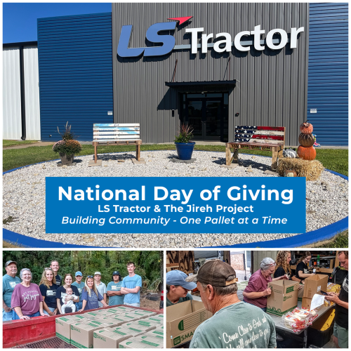 Journée nationale du don de LS Tractor