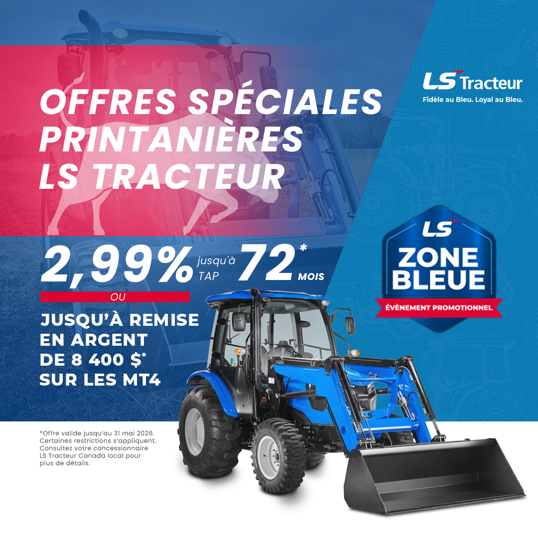 2,99 % pendant 72 mois ou jusqu&rsquo;à 8 400 $ de remise en argent sur le MT4