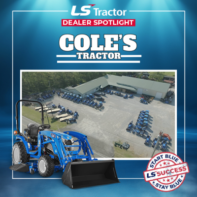 Mener le troupeau avec le tracteur LS : Découvrez le succès de Cole&rsquo;s Tractor & Equipment